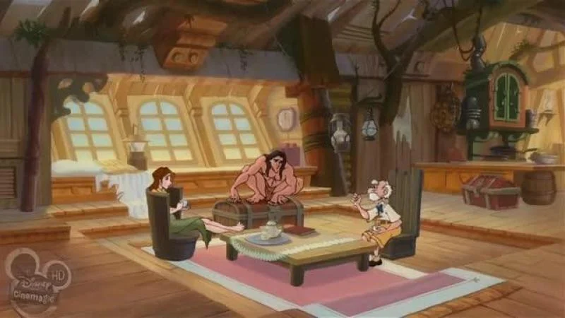 Кадры из сериала Легенда о Тарзане (2001)