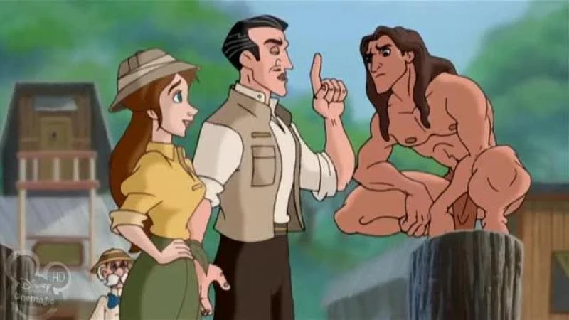 Кадры из сериала Легенда о Тарзане (2001)